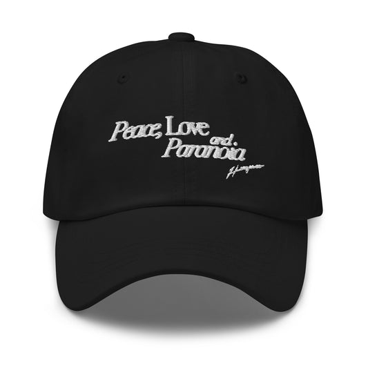 Peace, Love and Paranoia Dad Hat