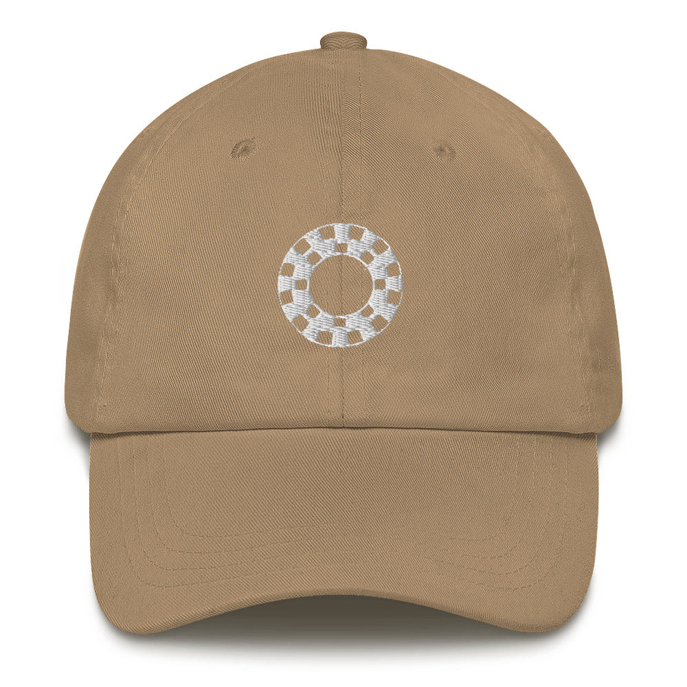 Poker Chip Dad Hat