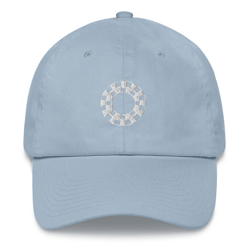 Poker Chip Dad Hat