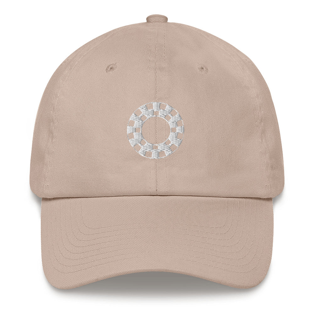 Poker Chip Dad Hat