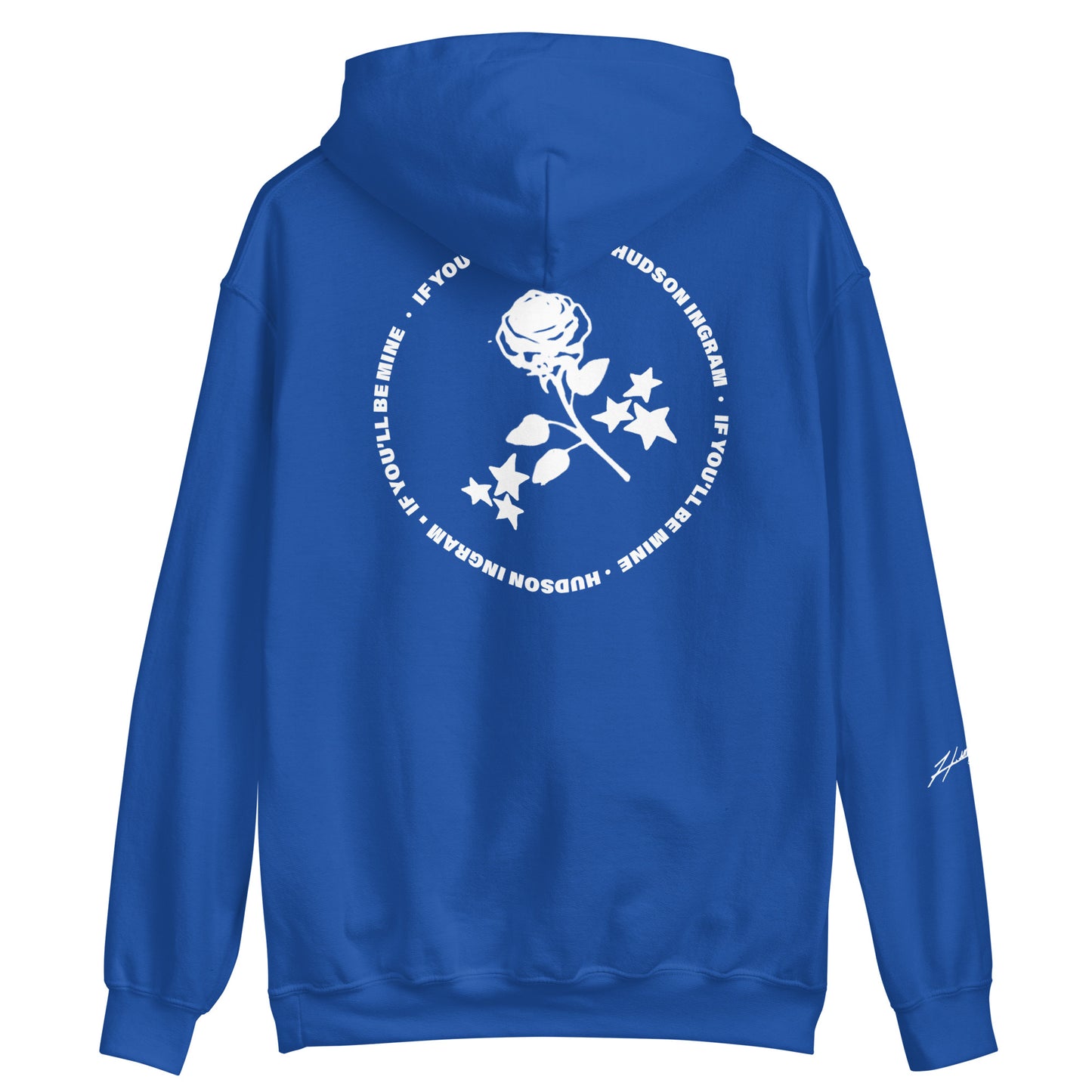 "If You'll Be Mine" Royal Blue Hoodie